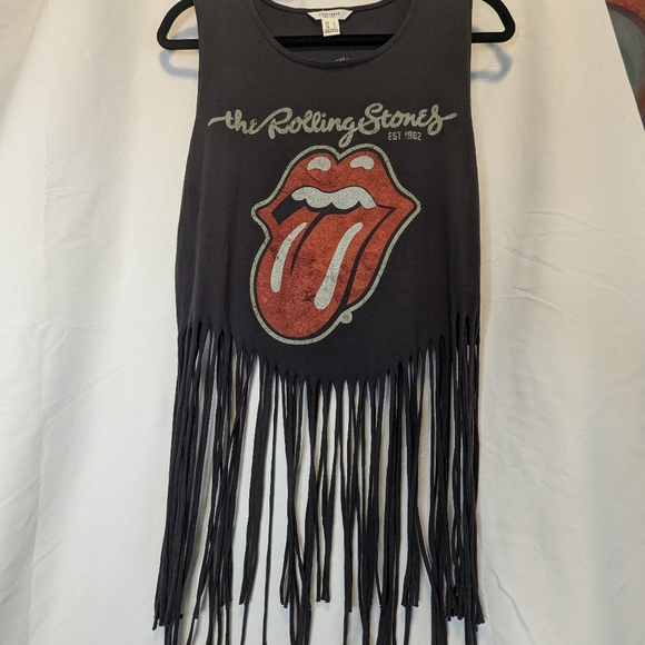 Crop Tank Top Rolling Stones Logo - Picture 6 of 6